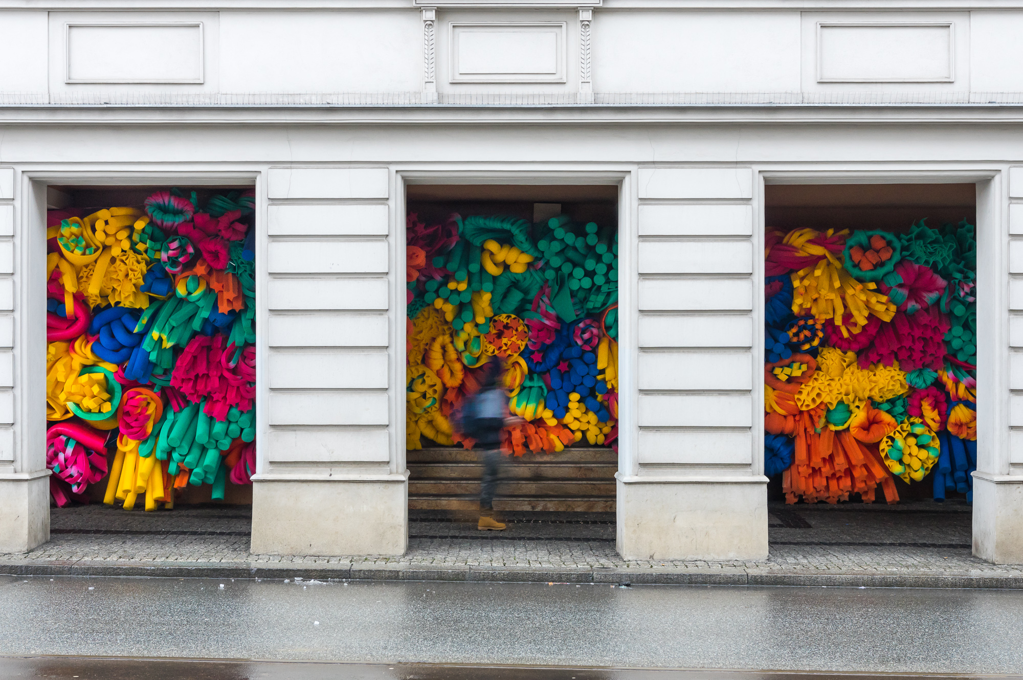 Coral reef / Przecieki Sztuki, Freedom Square, Łódź, PL / 2017